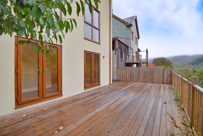 Rear Elevation and Wooden Terrace- click for photo gallery